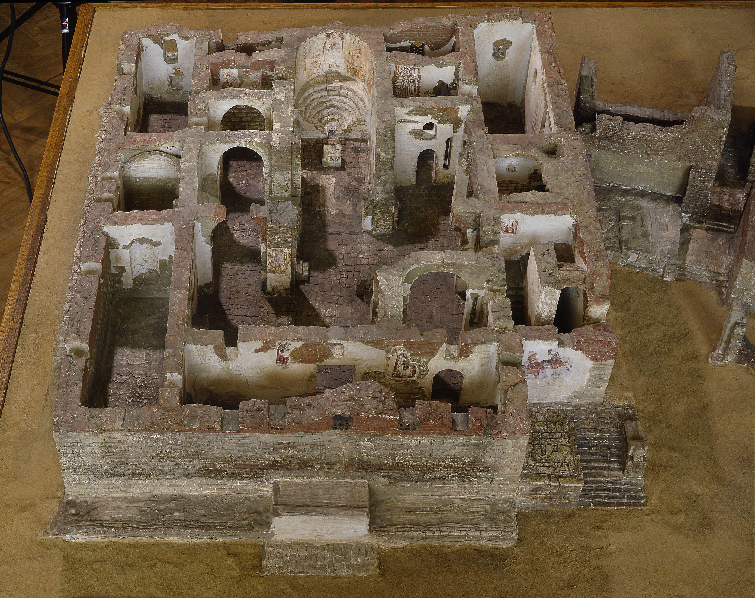 Medieval Nubia Faras Cathedral Model