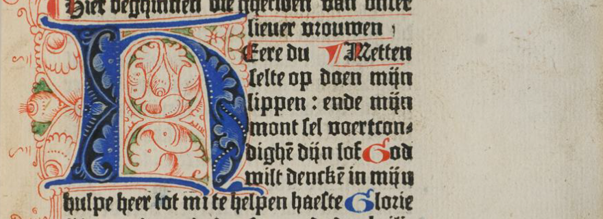 Following French Fashion: The Dutch Book of Hours in Print