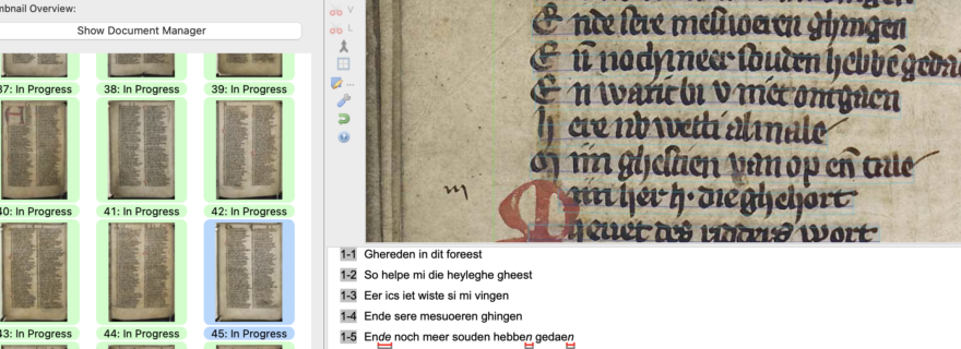 Automated Reading of Medieval Manuscripts: An Alternative for Palaeography Classes?