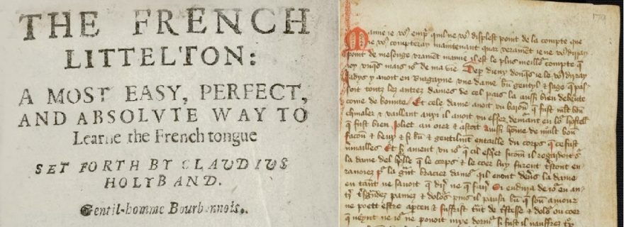 How do you say "wrinkled" or "gap-toothed" in medieval French?