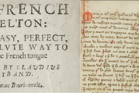 How do you say "wrinkled" or "gap-toothed" in medieval French?