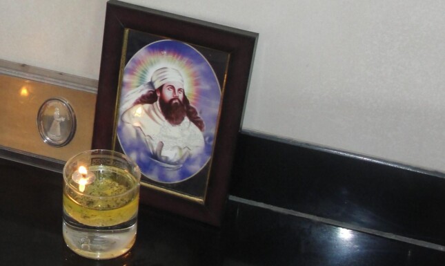 Zoroaster Parsi candle