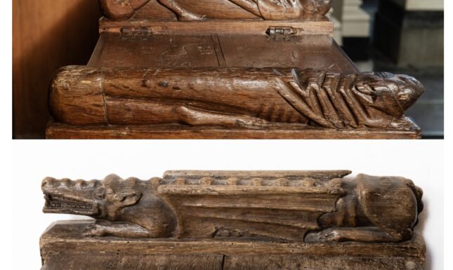 3 Broodbank elongated figures dragon