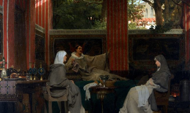 Alma Tadema Venantius Fortunatus Dordrechts Museum licht