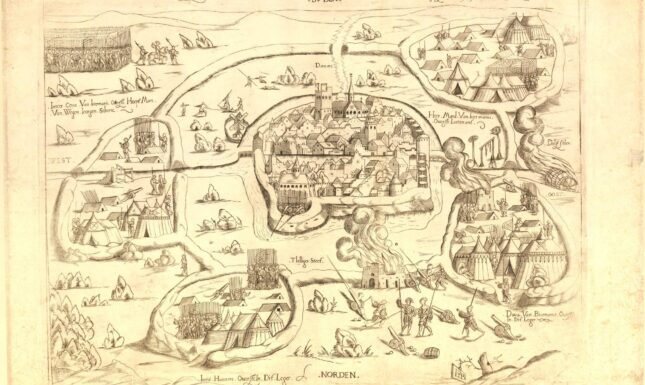 Fig 4 1536 Monogrammist IB The siege of Appingedam