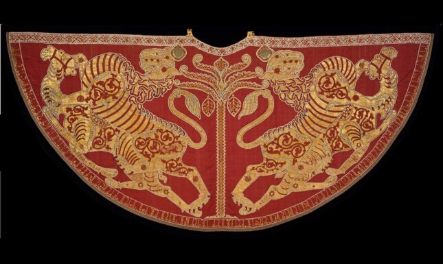 LMB Medieval coronation mantle