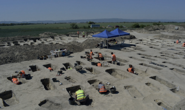 LMB Poddunajské Biskupice Excavation