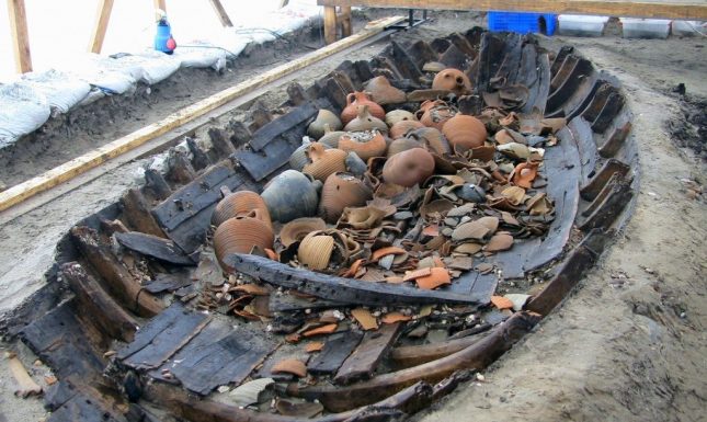 Medieval shipwreck Istanbul 2