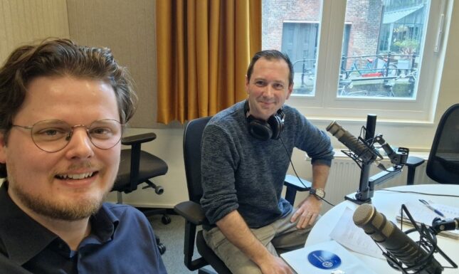 Podcastopname met Ivo Wolsing