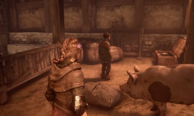 Image 1 a plague tale innocence screenshot pig