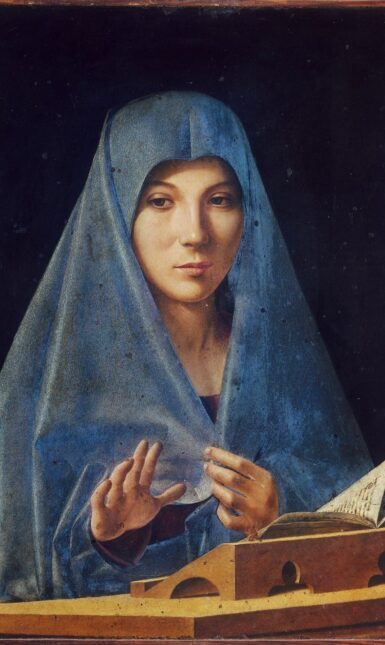 Fig 2 Virgin Annunciate by Antonello da Messina Galleria Regionale della Sicilia Palermo