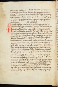 Aelfric glossary f77v