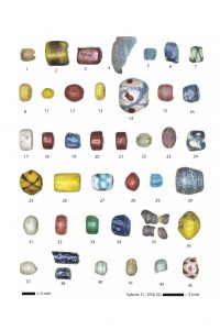 Merovingian beads Oegstgeest 4